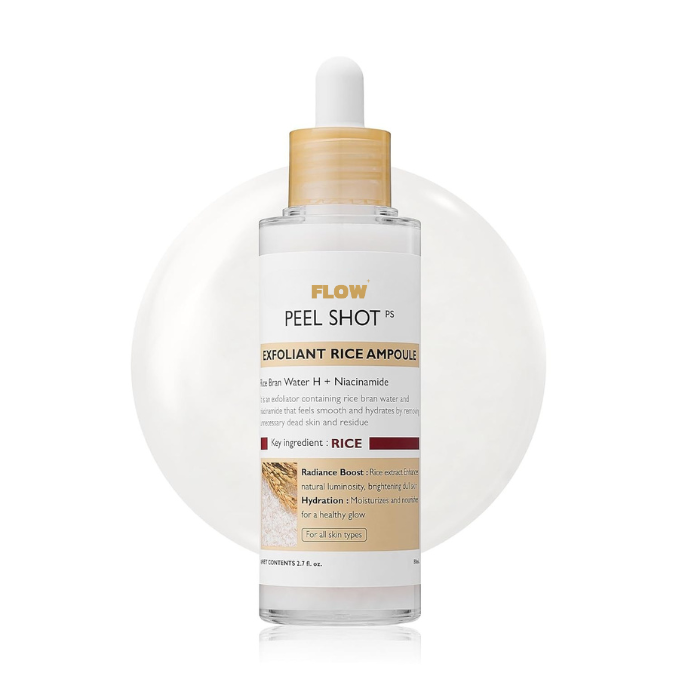 Peel Shot Glow Rice Ampoule by Flow+